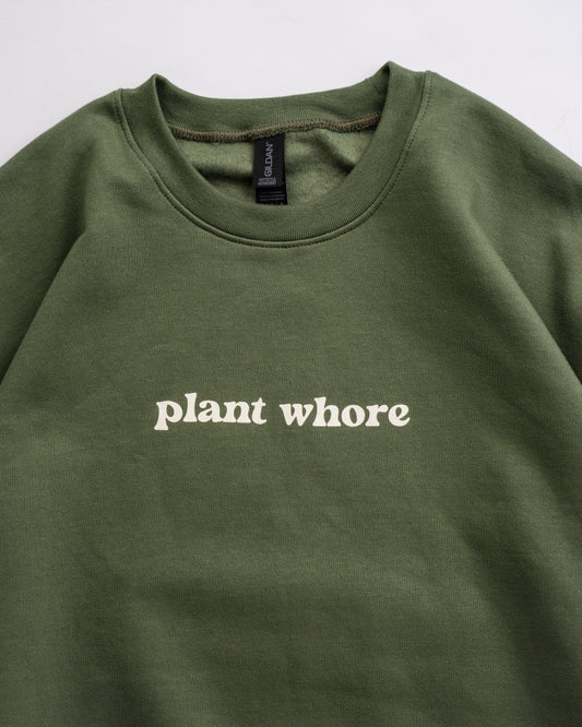 plant whore crewneck