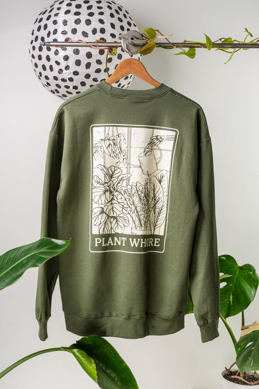 tarot plant whore crewneck