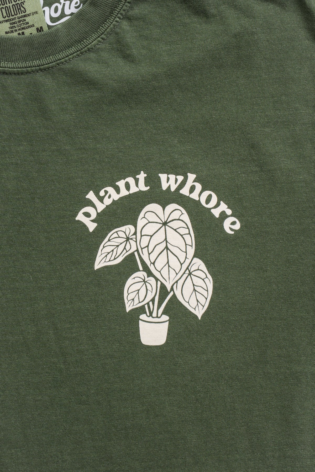 philodendron plant whore t-shirt
